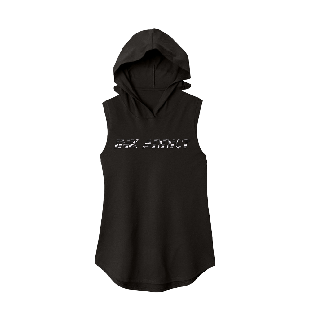10K INK Women s Sleeveless Hoodie