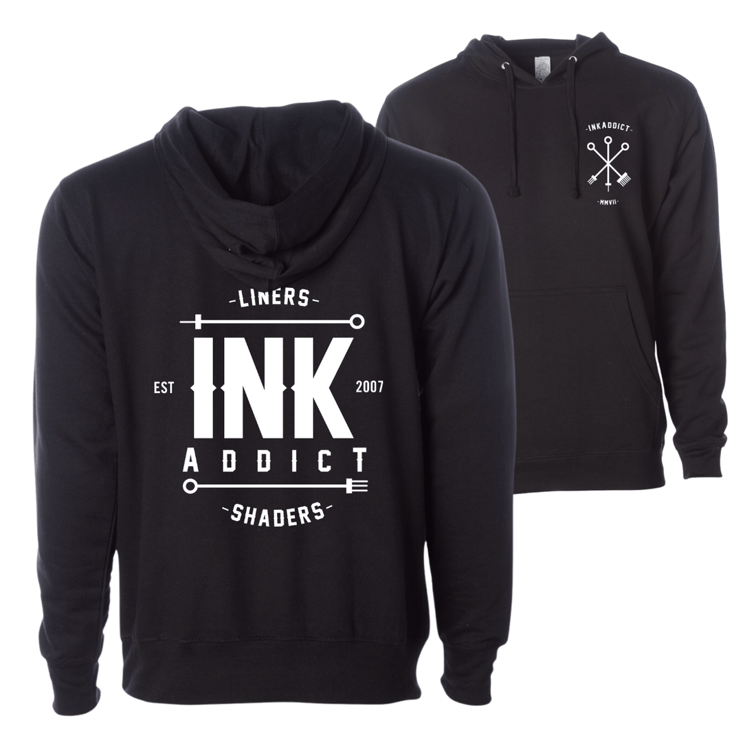 InkAddict Liners & Shaders Unisex Pullover