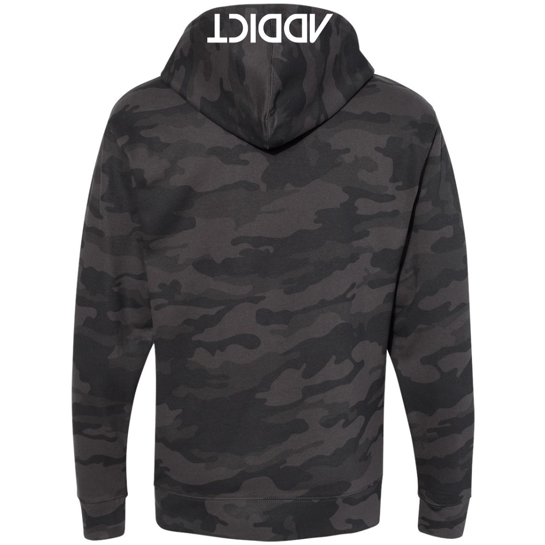 InkAddict INK Black Camo Unisex Hoodie