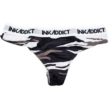 InkAddict Women's Camo Thong