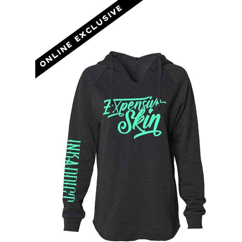 Expensive Skin Script IV Black Hoodie