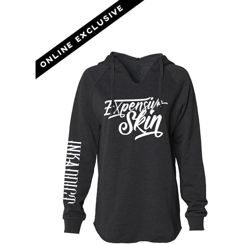 Expensive Skin Script IV Black Hoodie