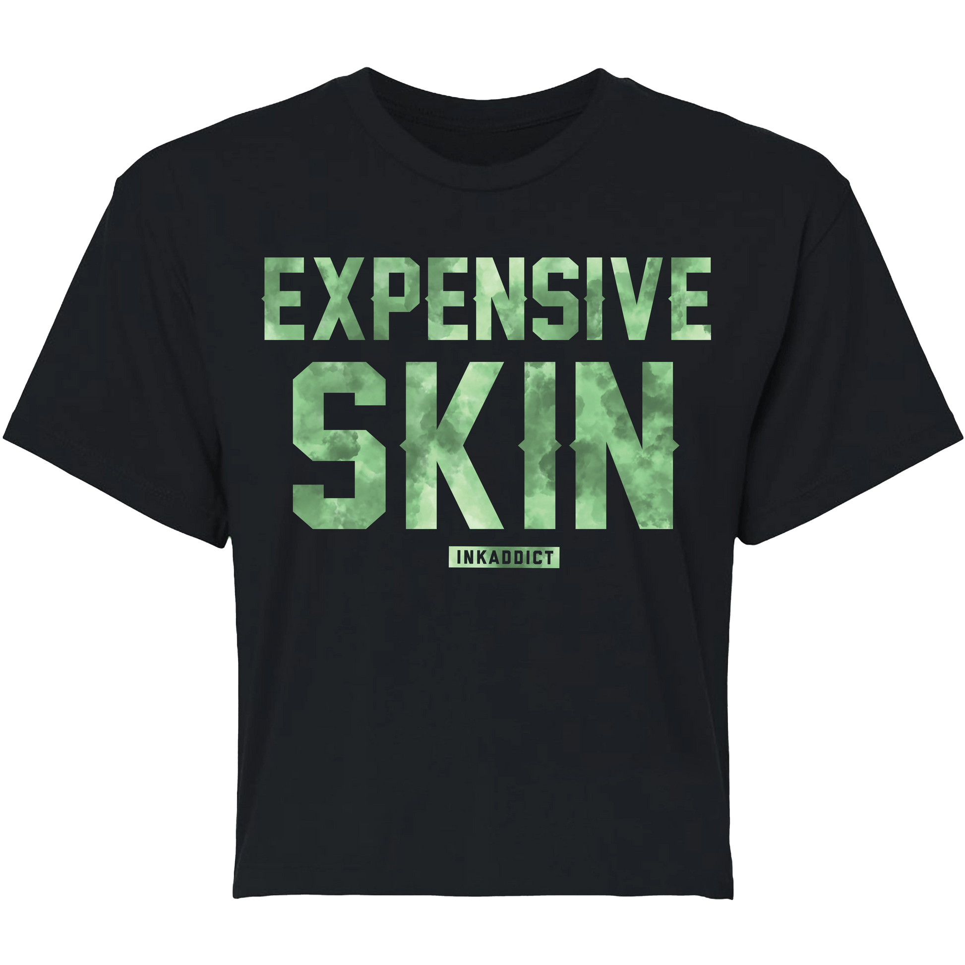 Expensive Skin Clouds Women's Cropped Tee