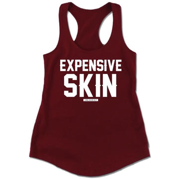 Expensive Skin Women's Scarlet Racerback Tank
