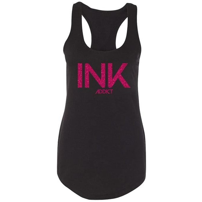 Victoria's Secret PINK Logo Racerback Tank Top