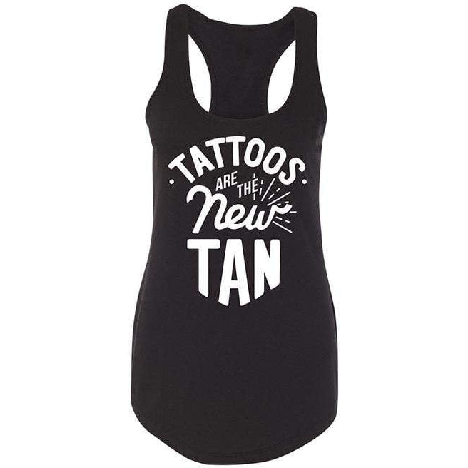 Tattoos Are The New Tan Women's Racerback Tank Top