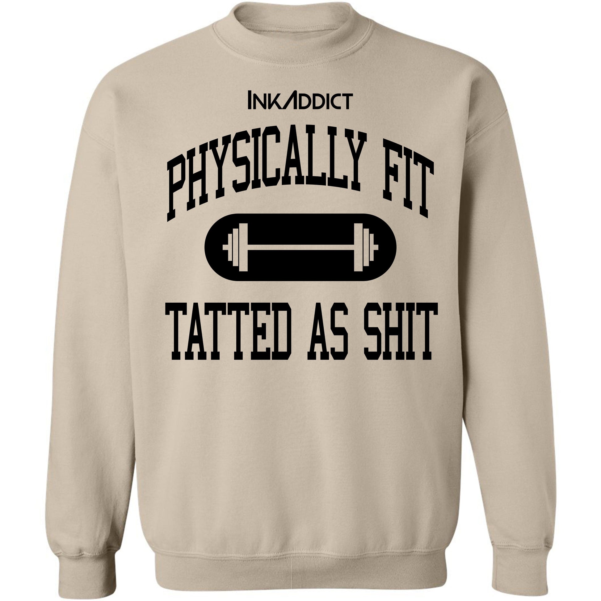 Physically Fit Barbell Crewneck