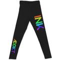INK Rainbow Black Leggings