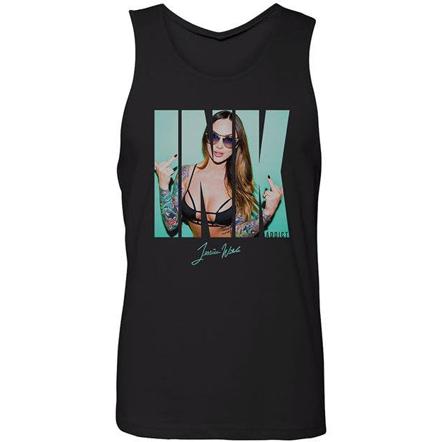 InkAddict No Pain No Gain Women's Flowy High Neck Tank Top