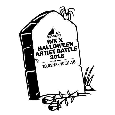 InkAddict Does Inktober - 13 Remain in the INK x Halloween Artist Battle