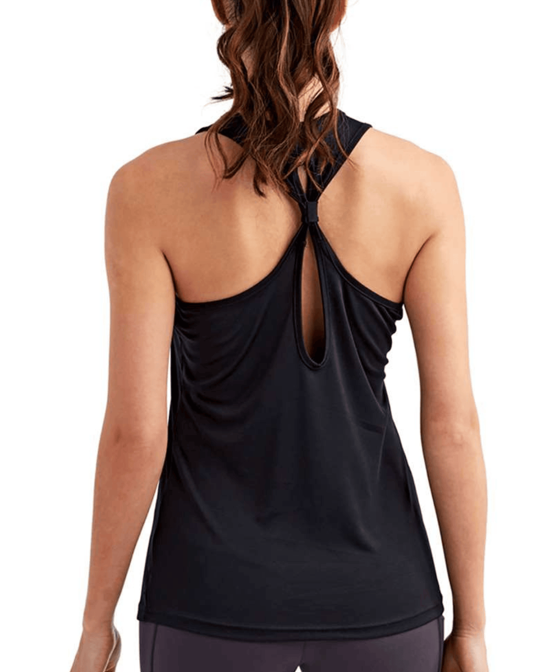 Physically Fit Tied-Knot Racerback Tank