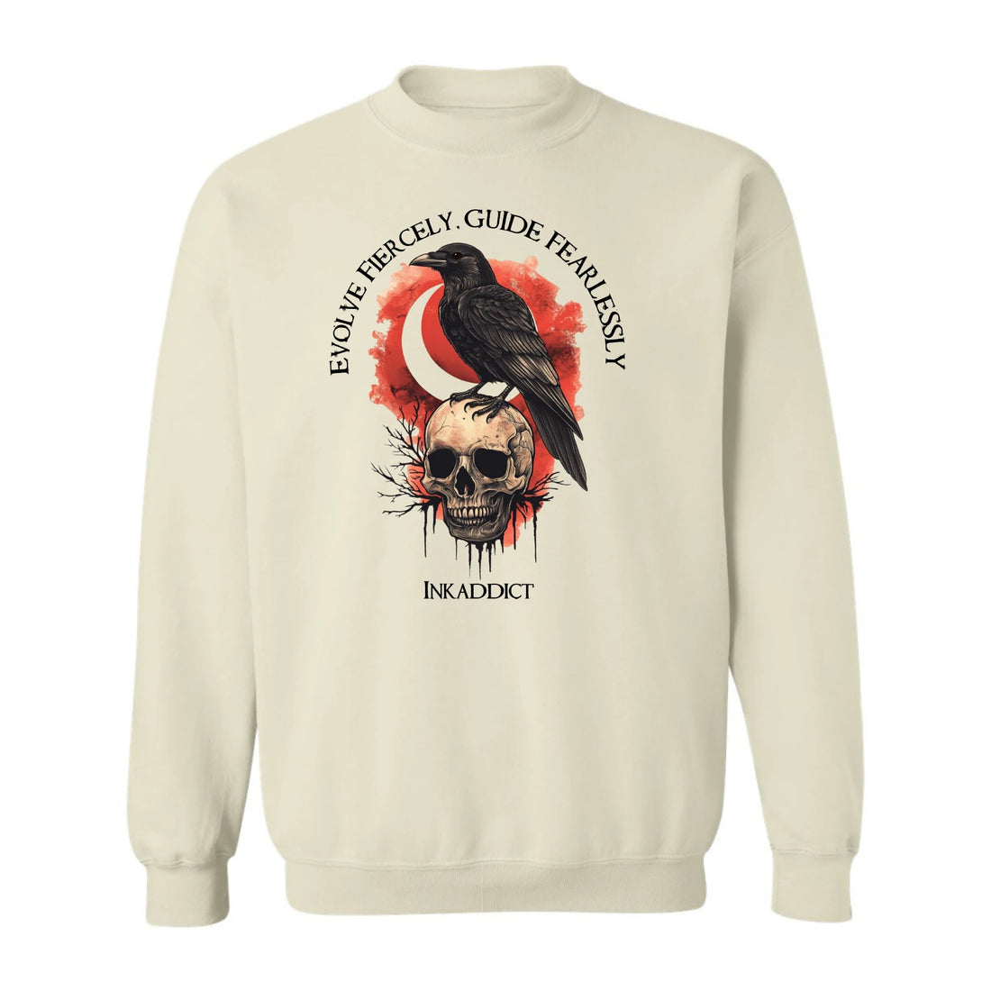 Evolve Fiercely Unisex Crewneck Pullover