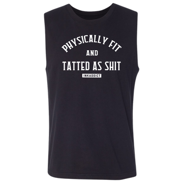 Physically Fit Men's Jersey Muscle Tank