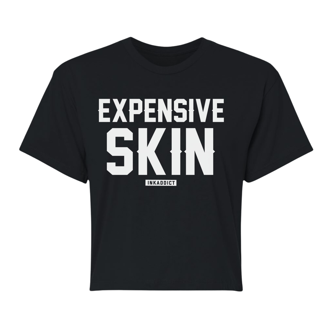 Expensive Skin Women's Crop Tee Set