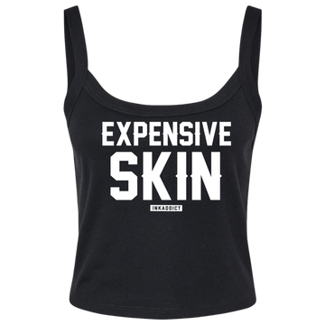Expensive Skin Spaghetti Strap Crop Tank