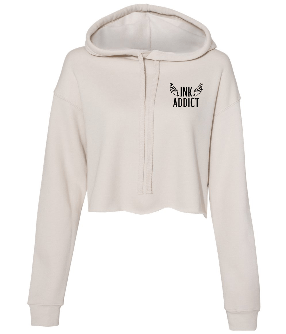 Where There's Passion Womens Cropped Hoodie