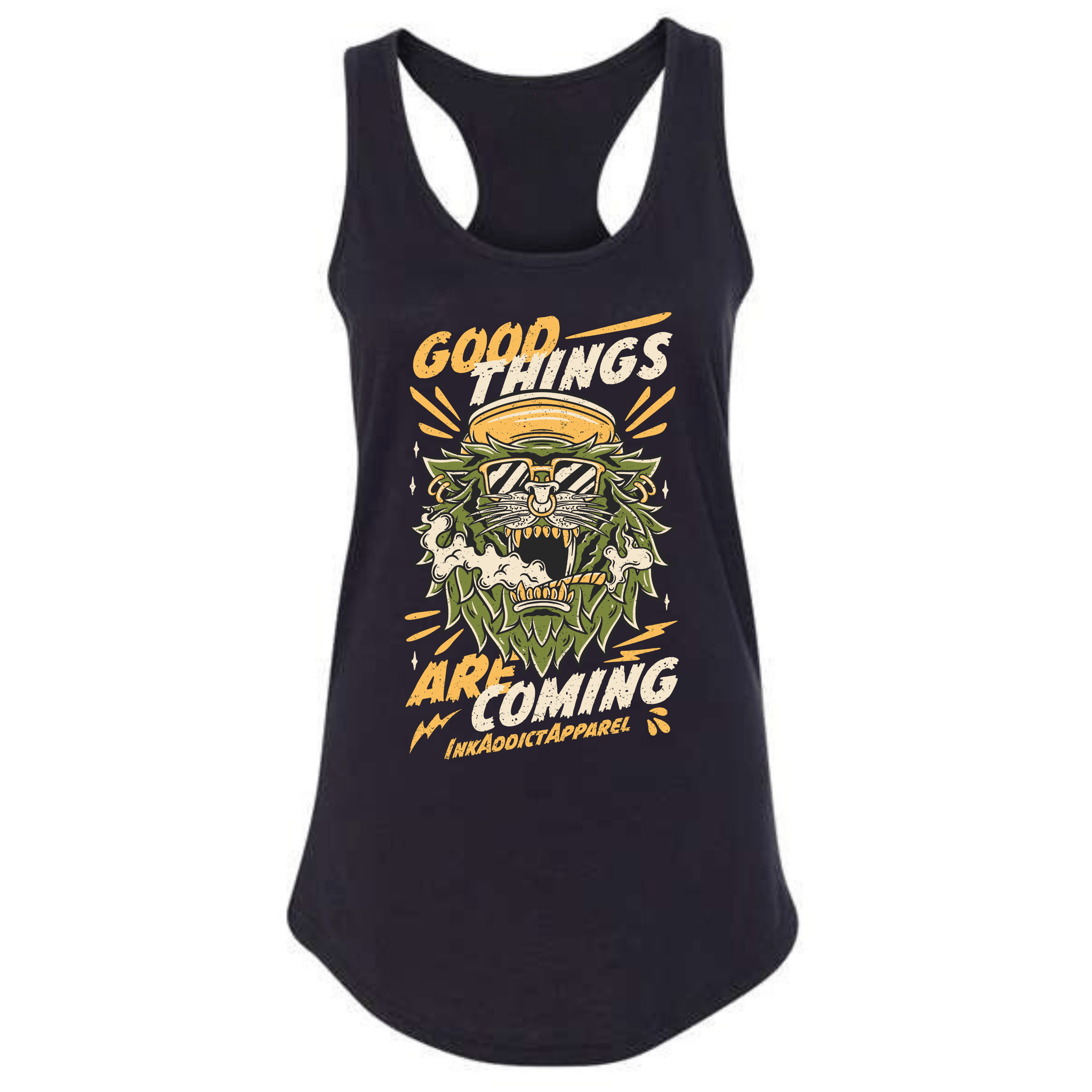 Good Things Are Coming Women's Racerback Tank