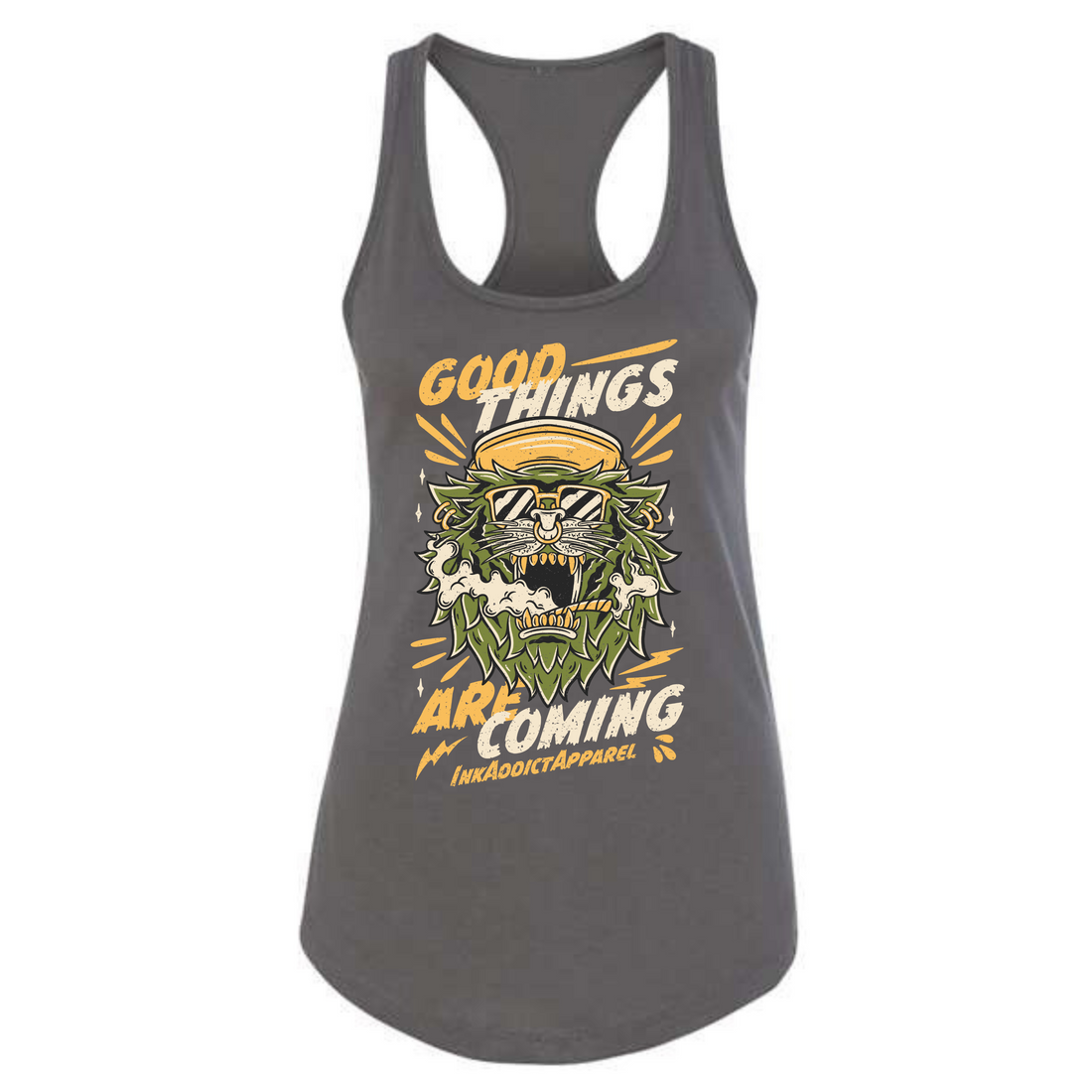 Good Things Are Coming Women's Racerback Tank