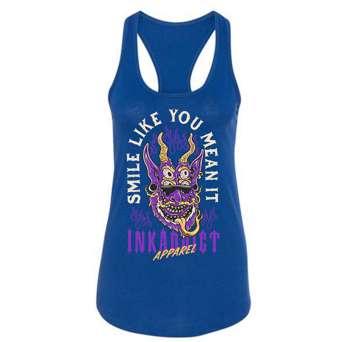 Smile Like You Mean It Women's Racerback Tank