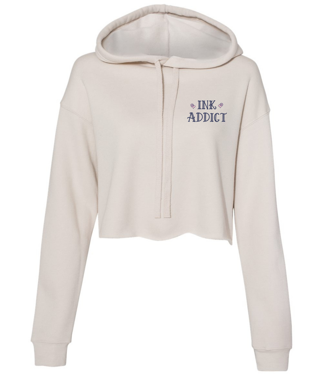 Loves A Haze Womens Cropped Hoodie