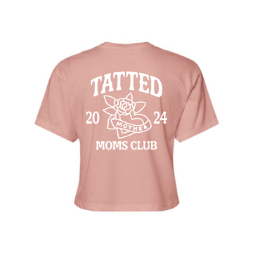 Tatted Mom's Club Women's Cropped Tee