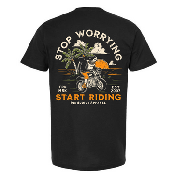 Stop Worrying Unisex Tee