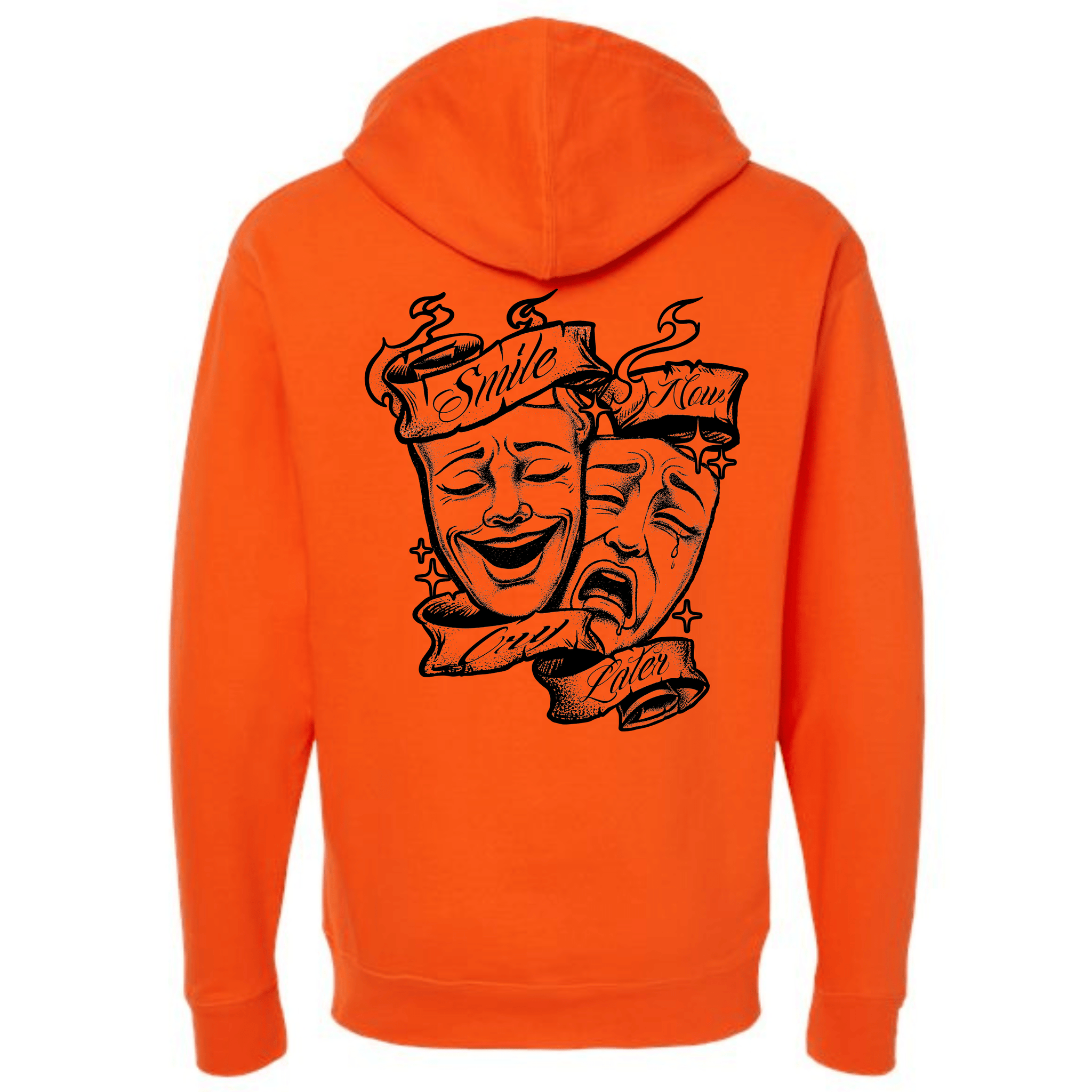 Smile Now Cry Later Unisex Hoodie XL / Orange Smile Now Cry Later Unisex Hoodie XL / Orange