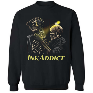 InkAddict For Life Unisex Crewneck