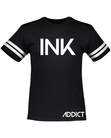 INK Unisex Fine Football Jersey Tee