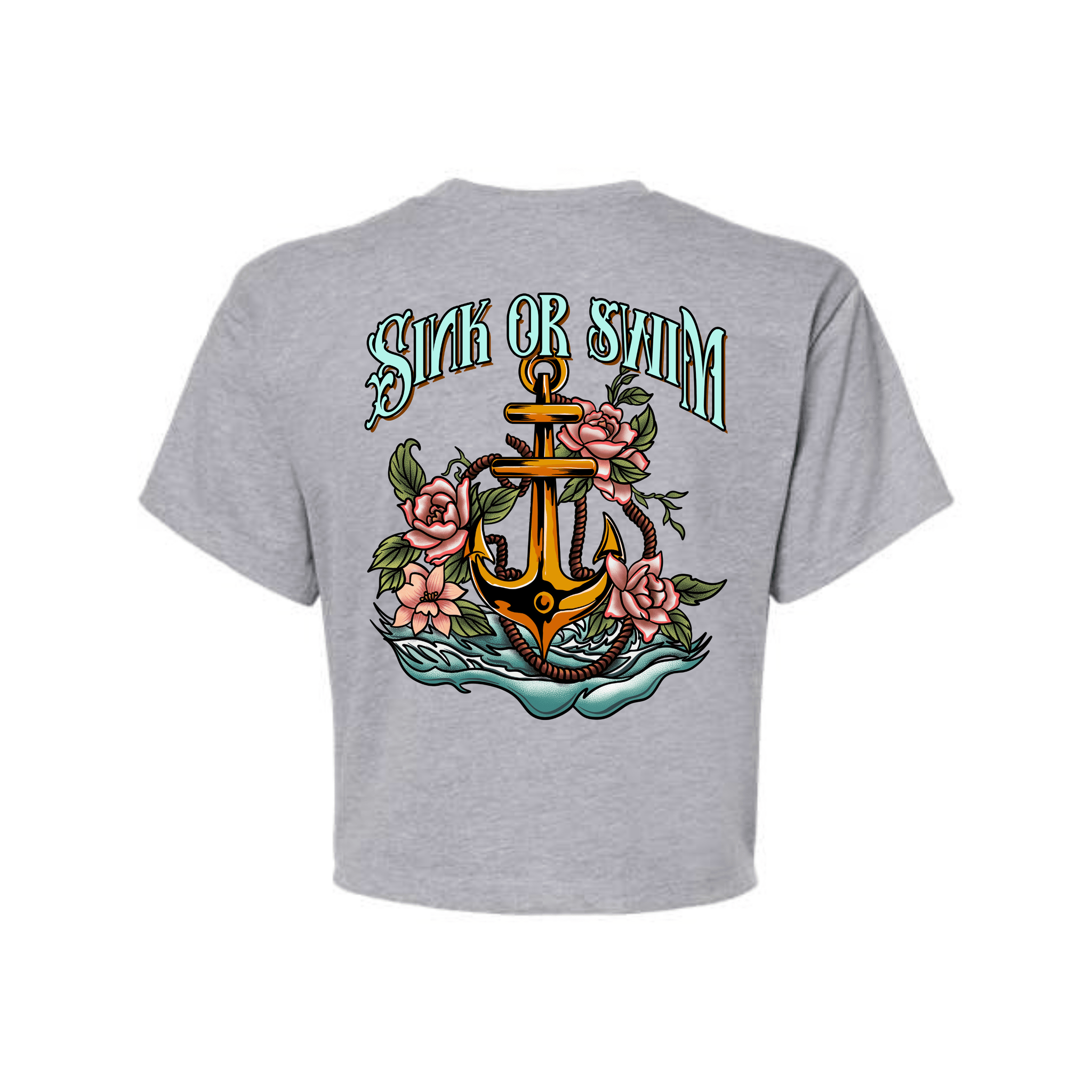 Sink or Swim Women's Cropped Tee