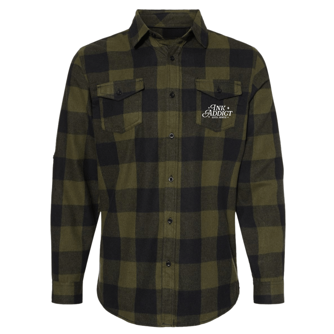 Ladies Love Inked Men Unisex Flannel