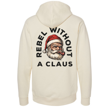 Rebel Without A Claus Unisex Hoodie