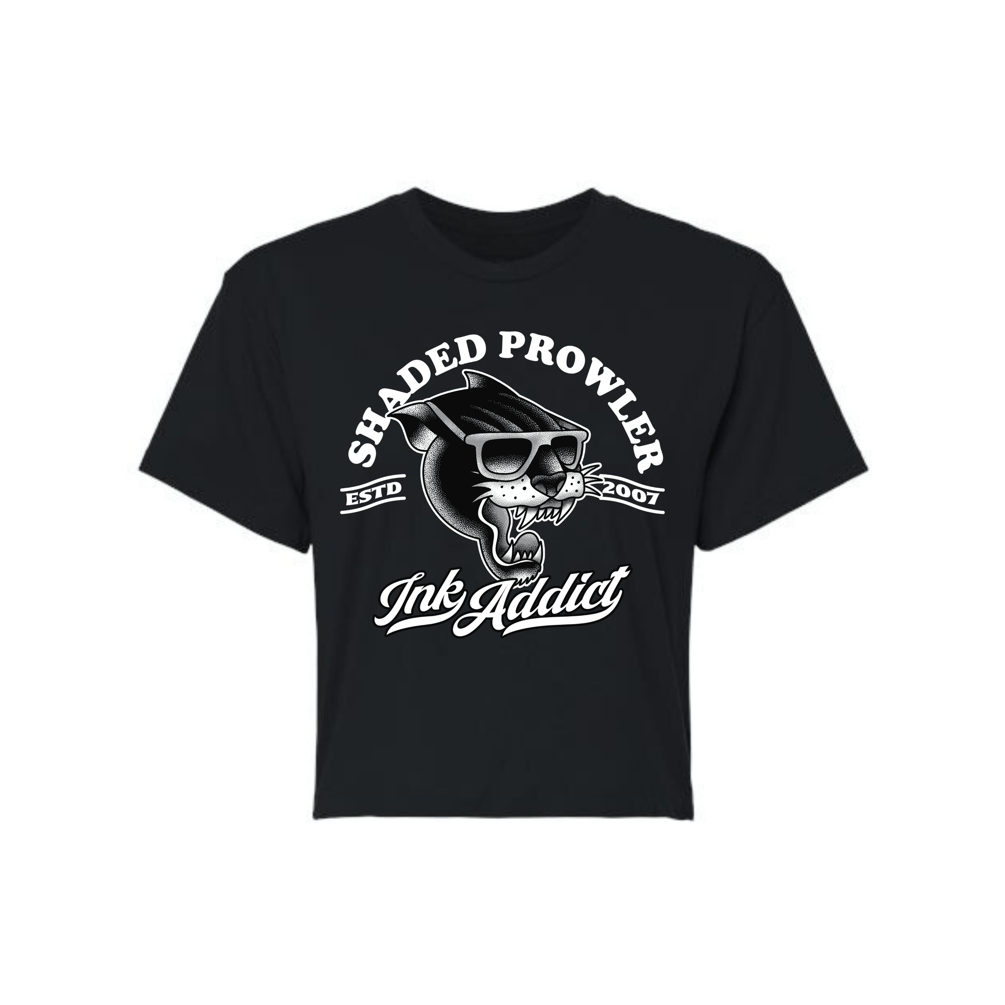 Shaded Prowler Women's Cropped Tee