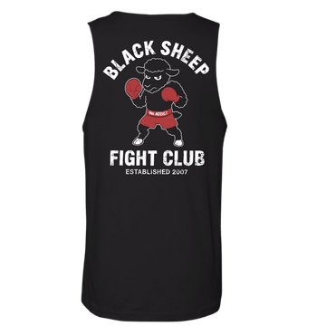Black Sheep Fight Club Mens Tank
