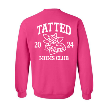 Tatted Moms Club Crewneck Pullover