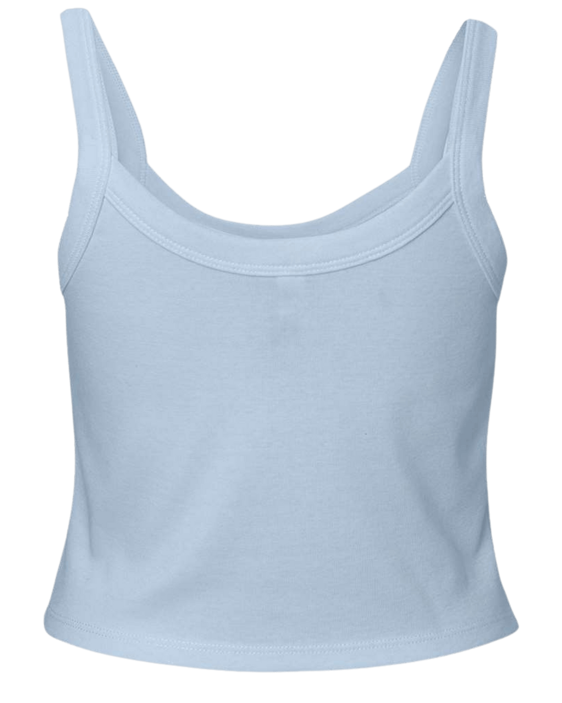 Ink Trademark Logo Spaghetti Strap Crop Tank