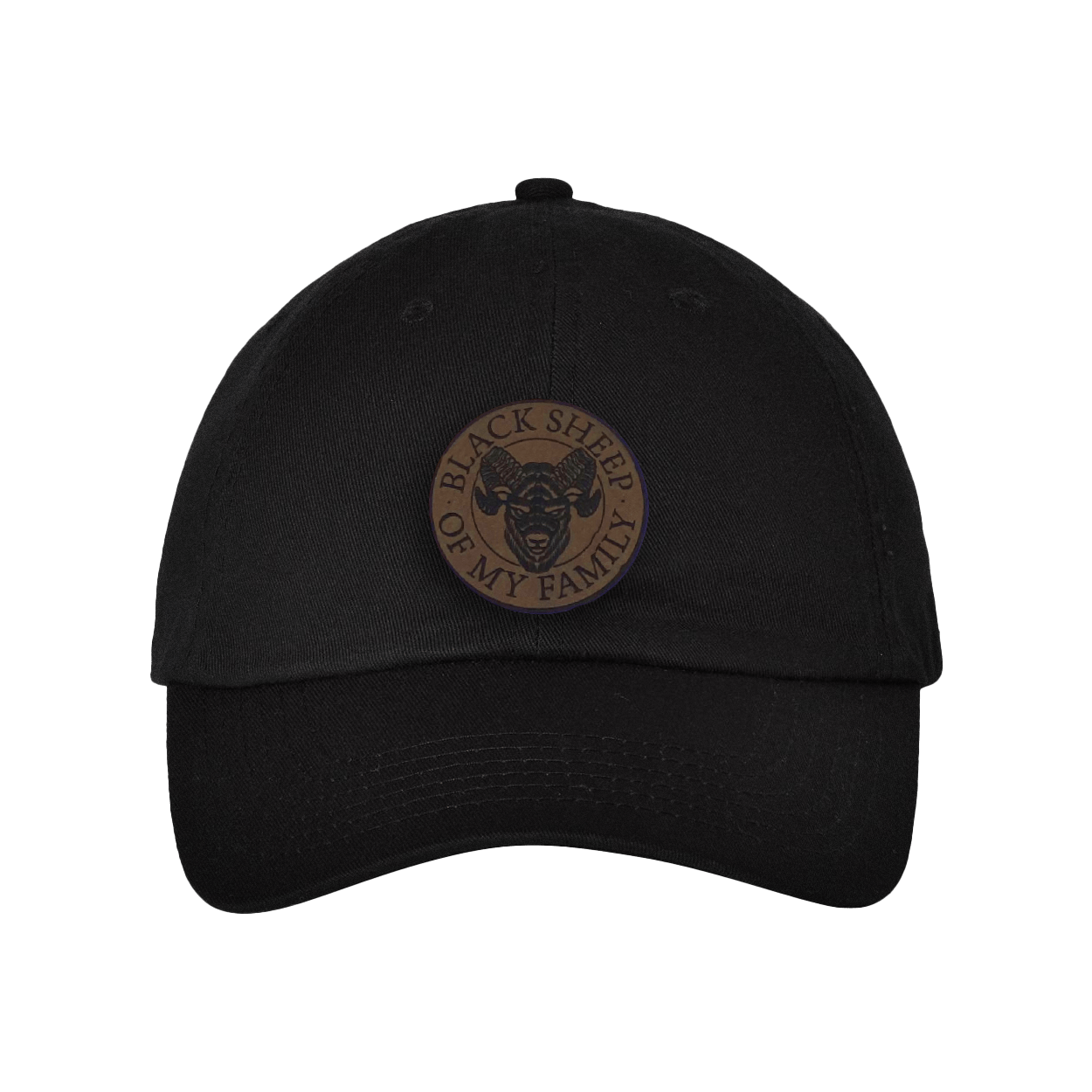 Black Sheep Black Dad Hat