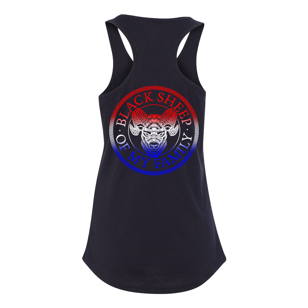 All American Black Sheep Women's Racerback Tank