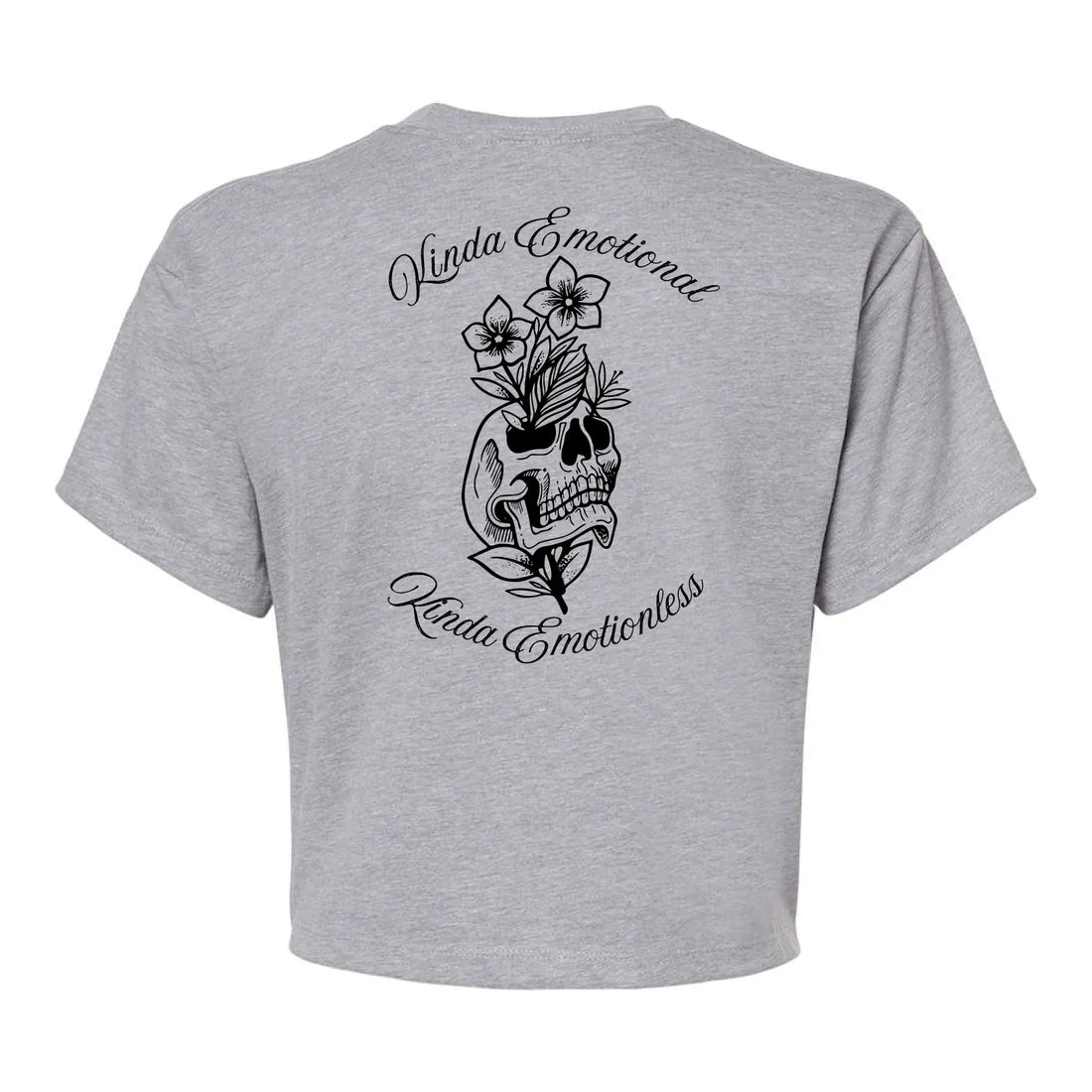 Kinda Emotional Women's Cropped Tee