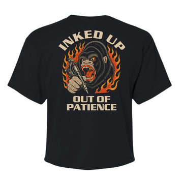 Out of Patience Women's Cropped Tee