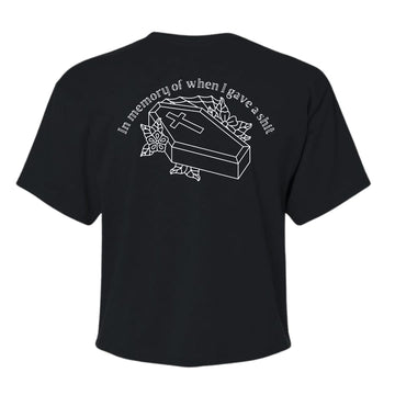 In Memory of My Last F*ck Women's Cropped Tee