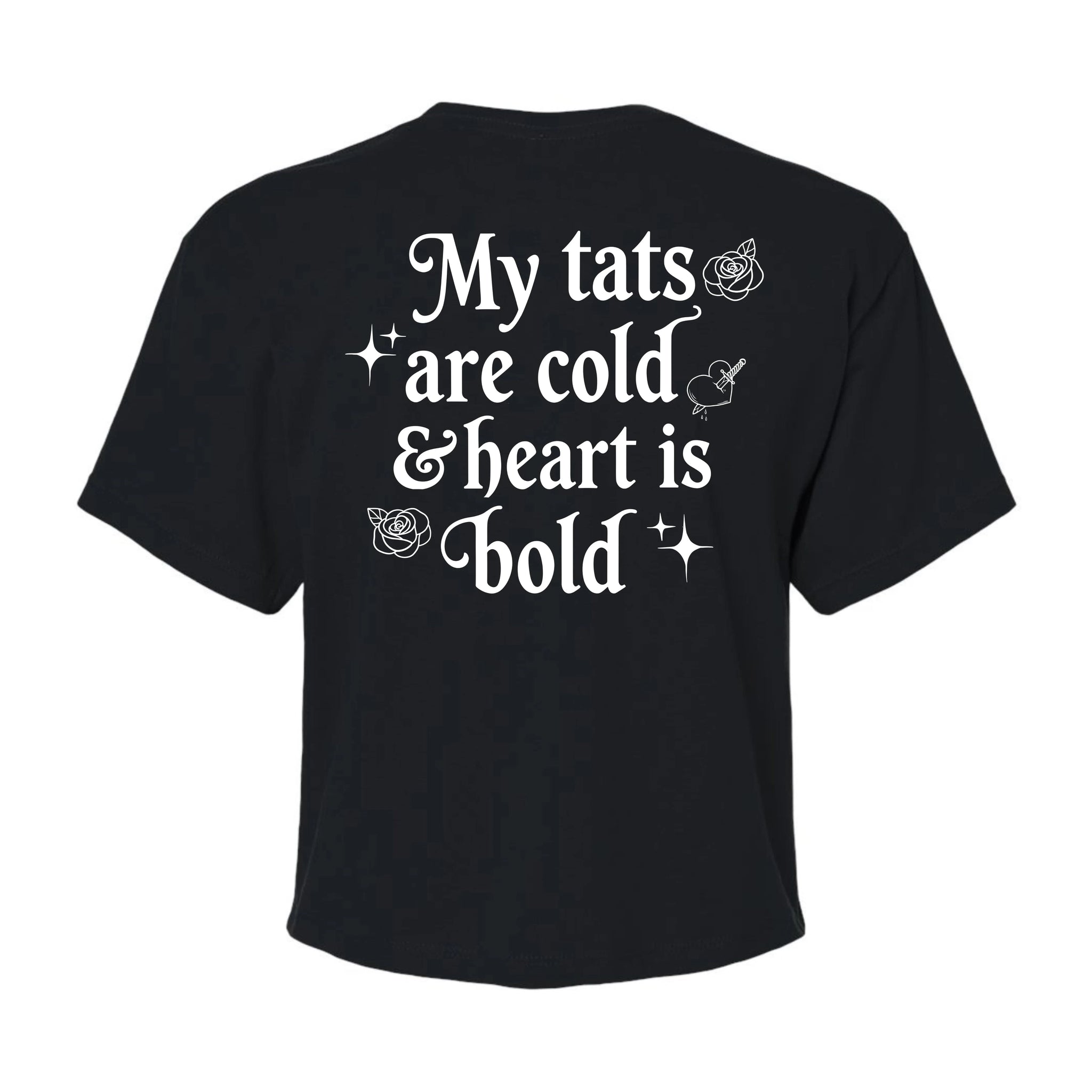 Cold Ink Women's Cropped Tee