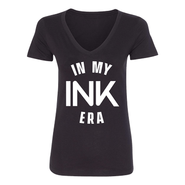 In My INK Era Women's V-Neck Tee