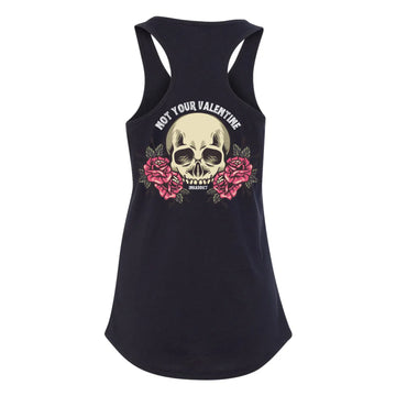 Not Your Valentine Women's Racerback Tank