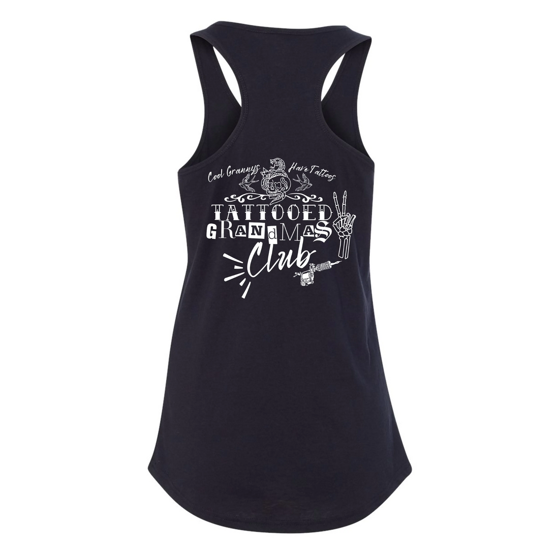 Tatted Granny Club Women's Racerback Tank