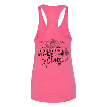 Tatted Granny Club Women's Racerback Tank