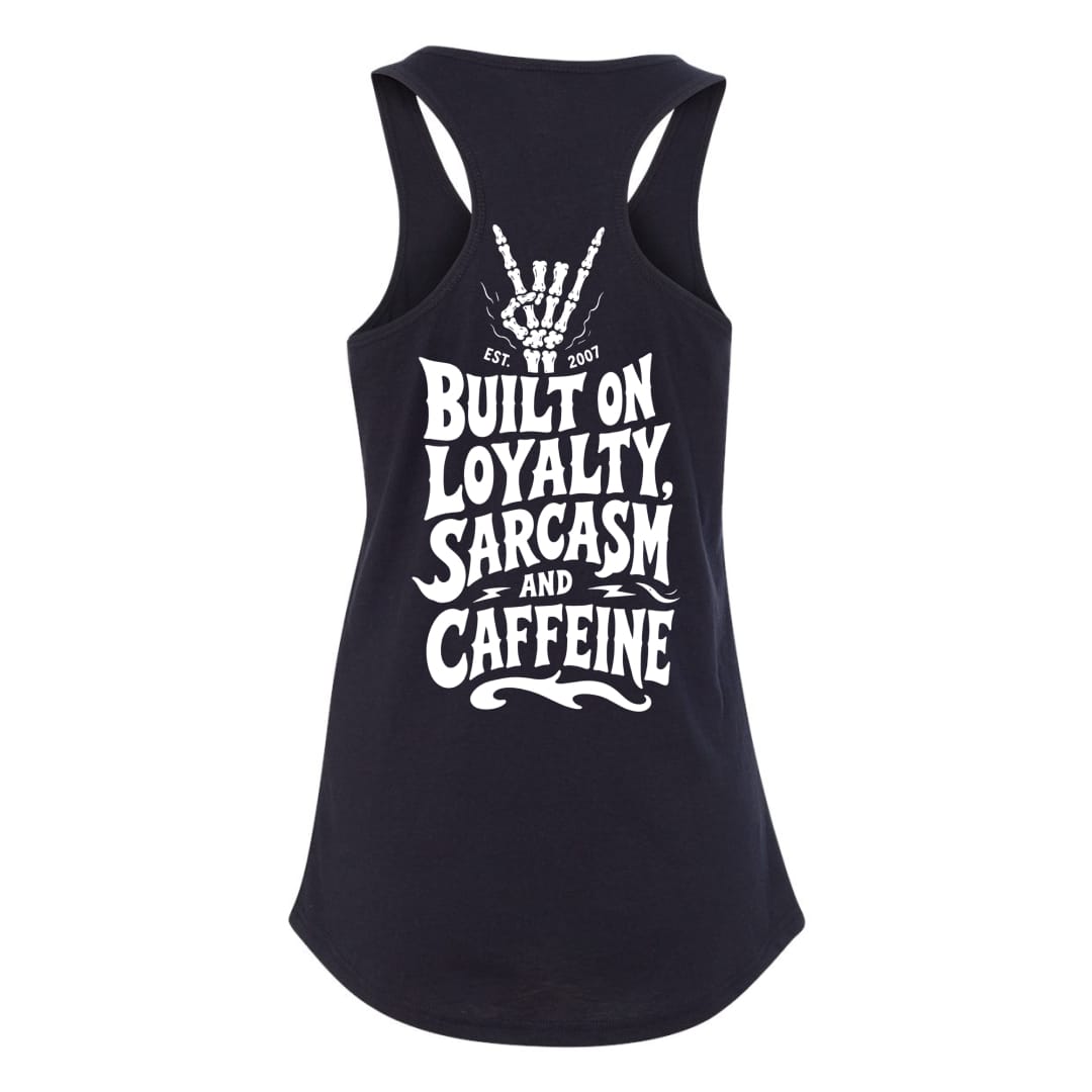 Loyalty & Caffeine Women's Racerback Tank