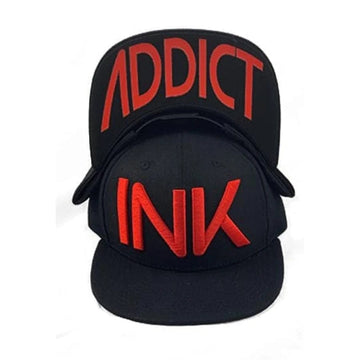 INK Black/Red Snapback