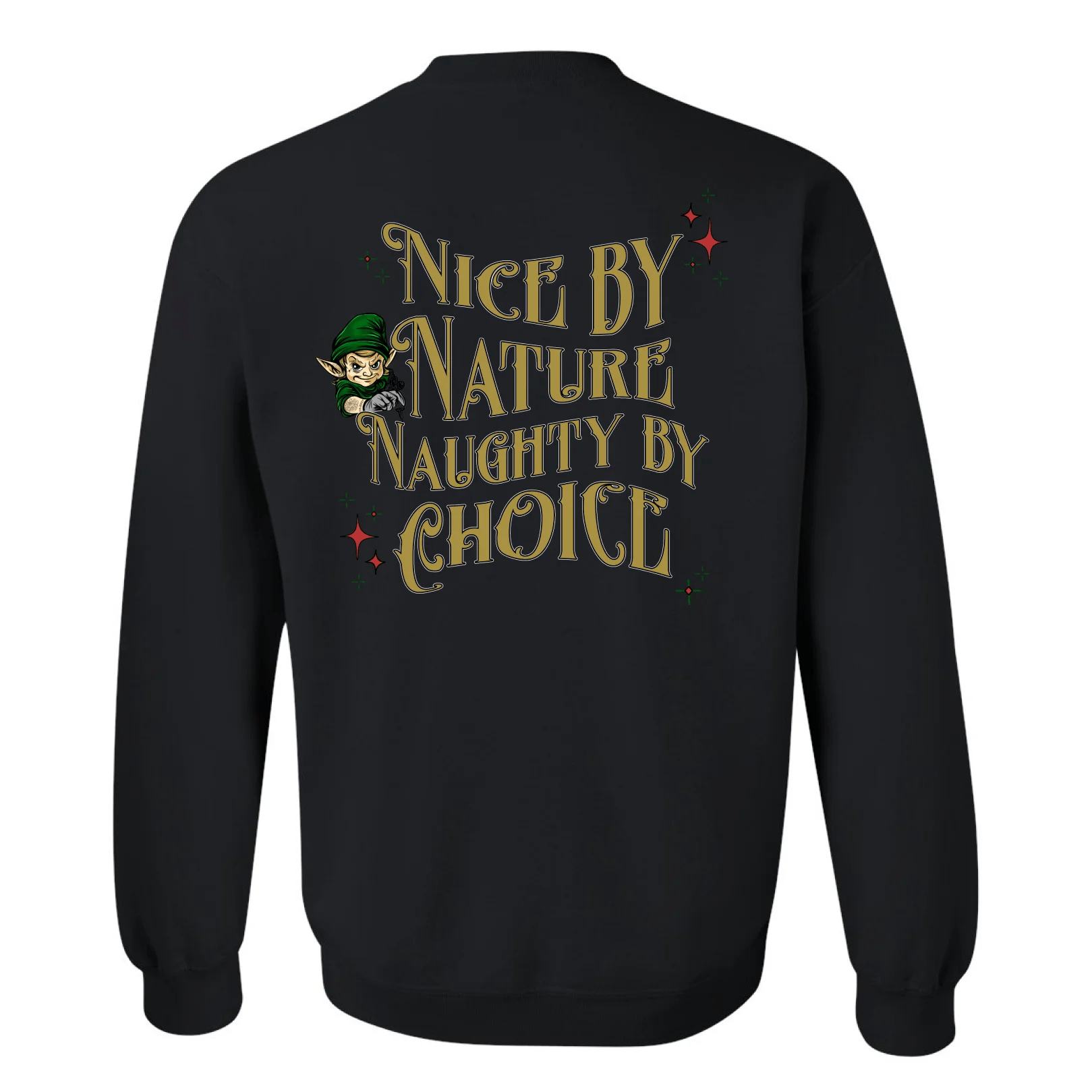 Naughty By Choice Unisex Crewneck Pullover