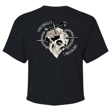 Emotionally Unavailable Women's Cropped Tee